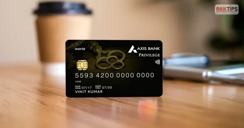 Axis Bank Privilege Credit Card 03