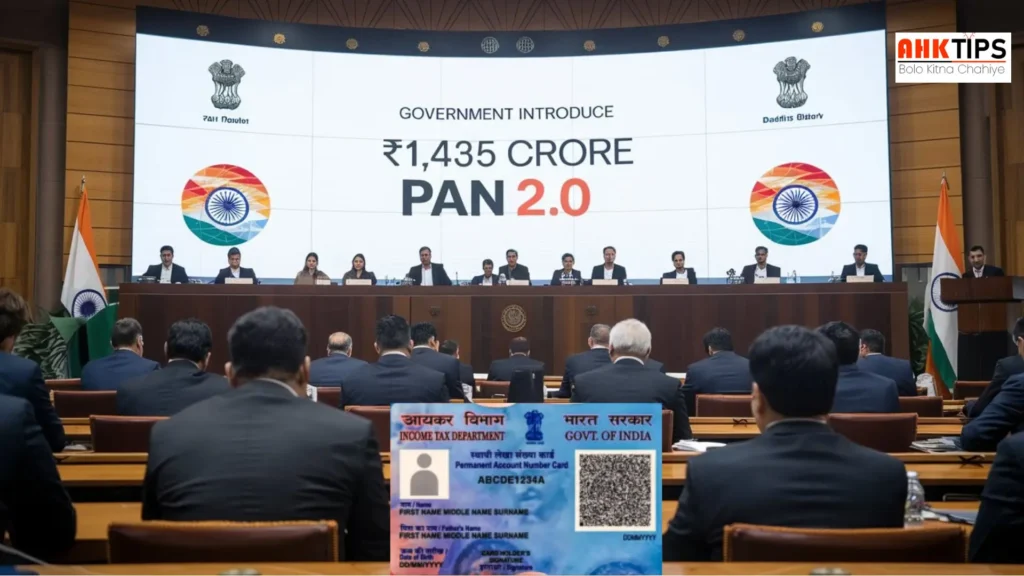 Government Introduce ₹1,435 crore PAN 2.0 Project