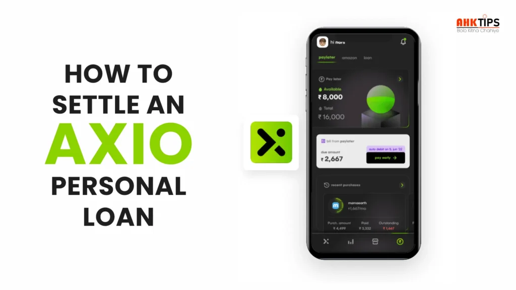 How to Settle an Axio Personal Loan