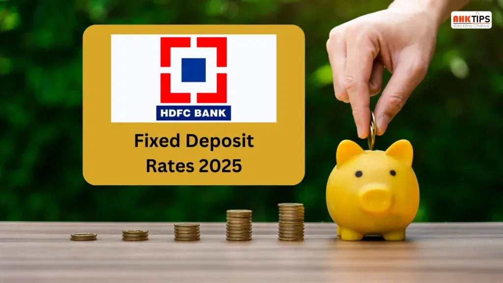 HDFC Bank FD Rates 2025 Benefits and Features