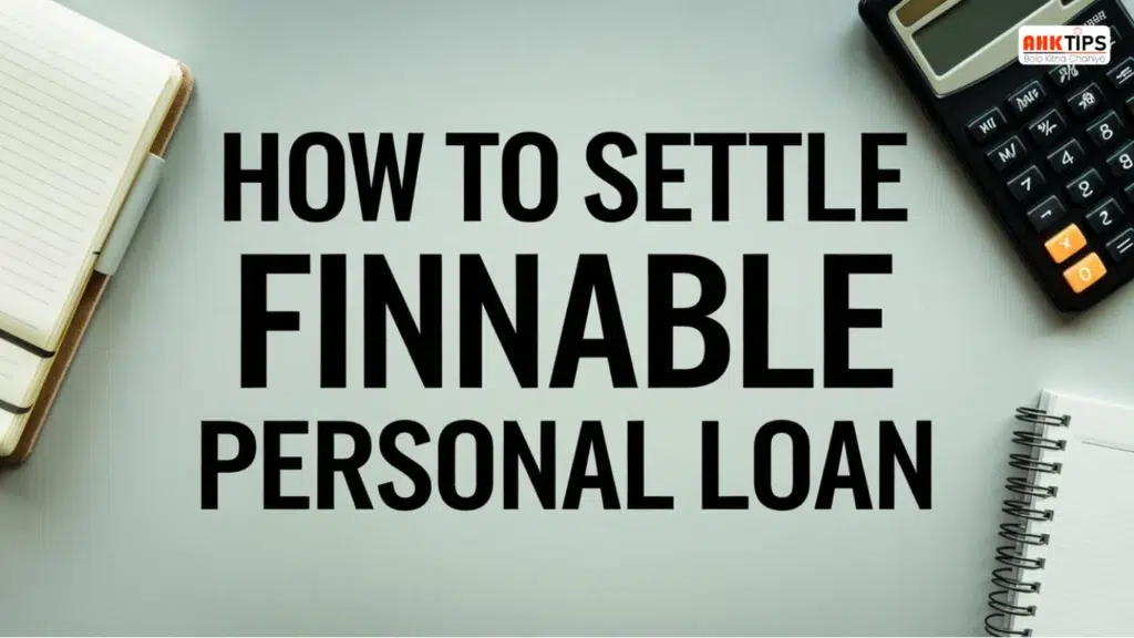 How to Settle Finnable Personal Loan