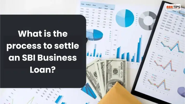 What is the process to settle an SBI Business Loan