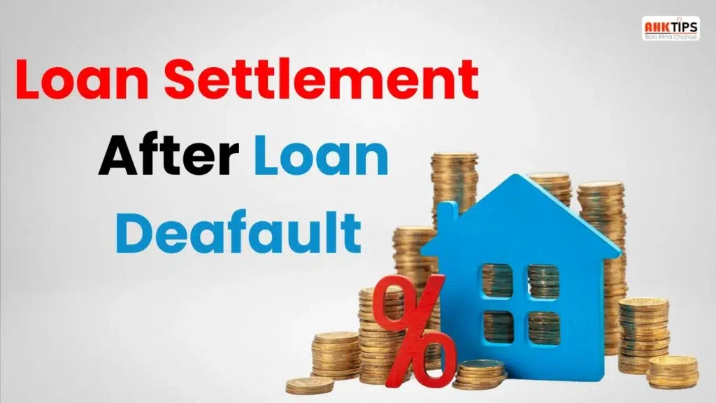 How does a settlement happen after a loan default