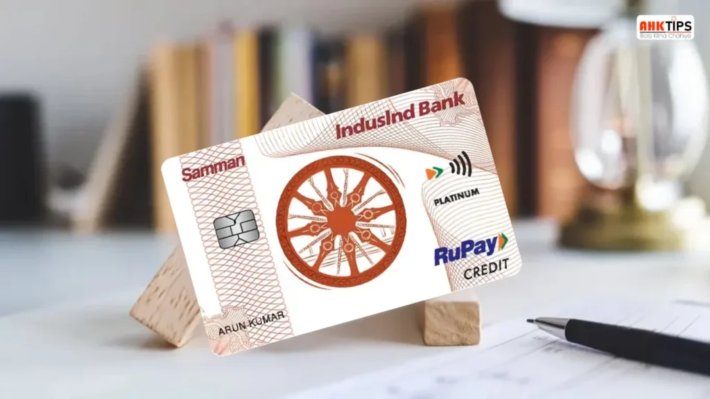 IndusInd Bank Samman RuPay Credit Card Features