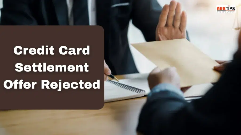 What Happens If You Don't Accept a Credit Card Settlement Offer