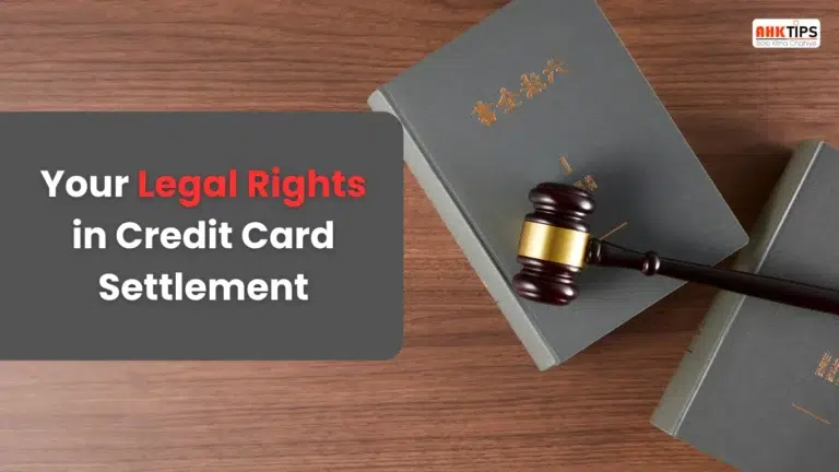 What are your legal rights during a credit card settlement
